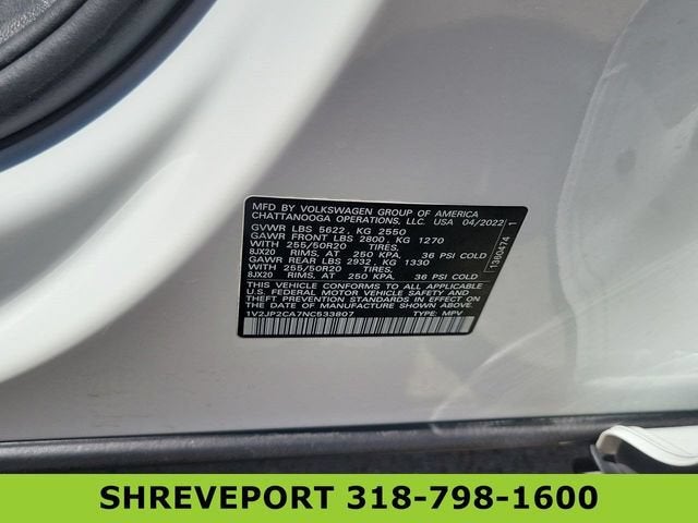 2022 Volkswagen Atlas 2.0T SE w/Technology