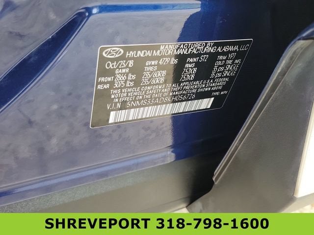 2019 Hyundai Santa Fe SEL Plus
