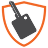 Buick Guaranteed Asset Protection (GAP) Coverage Logo with Car Key Icon - Morgan Buick GMC Shreveport in Shreveport LA