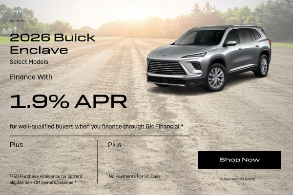 1.9 APR% Buick Enclave